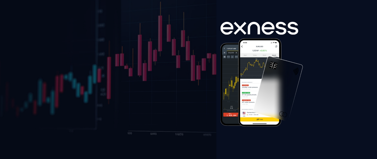 المساحة الشخصية من Exness للتداول عبر الهاتف المحمول